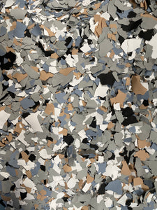 50 Lbs. of 1" Earth Paint Chips (Big Paint Chips)