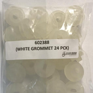 Grommet, White, 24/Set