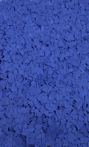 30 Lbs. of 1/2" Dark Blue Paint Chips