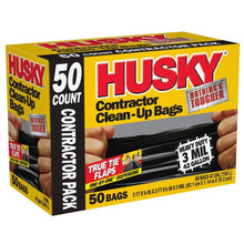 Load image into Gallery viewer, HUSKY 42 Gal. Clean-up Bags (50-count)
