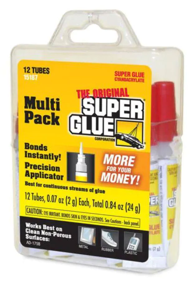 Super Glue Multi Pack 12 Tubes