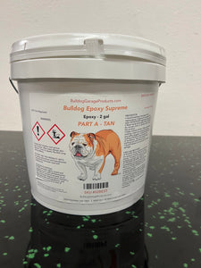 Bulldog epoxy supreme part A- 2 gallon tan